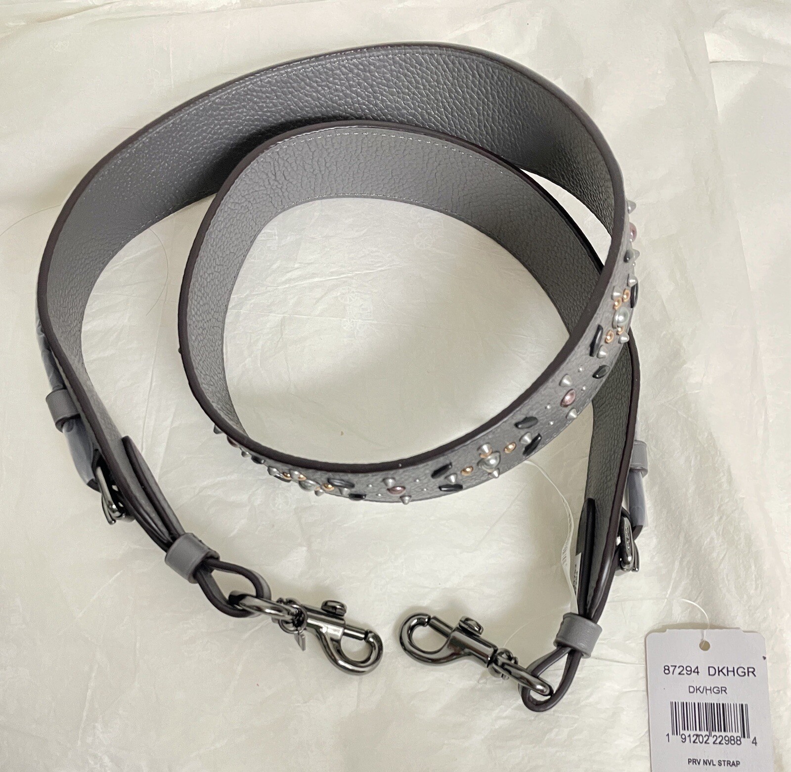 COACH Novelty Bag Strap With Prairie Rivets, Coach Purse Strap