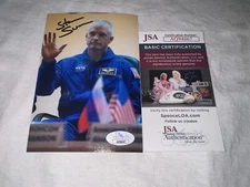 Steven Swanson Signed 4x6 Photo NASA Astronaut Legend JSA Auth