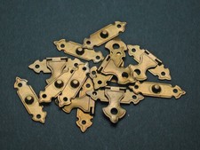 Brass Snap Catches Latches  52-S. Woodworking,New 6 ea. Includes Mtg Hardware