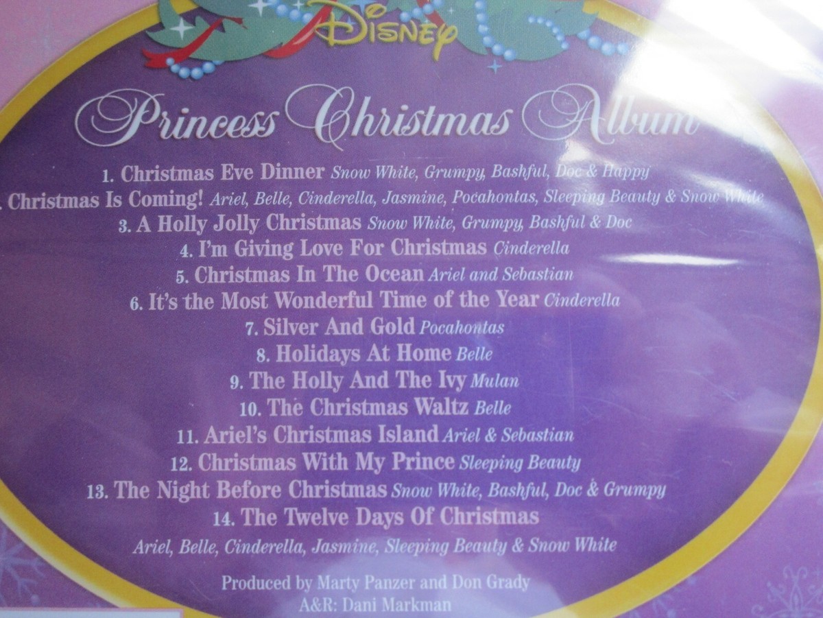 Disney Princess Christmas Album CD (2009, Walt Disney Records) | eBay