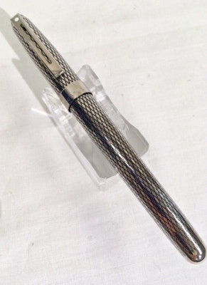 Sheaffer Prelude Signature Palladium Plate ''M'' Nib Fountain Pen