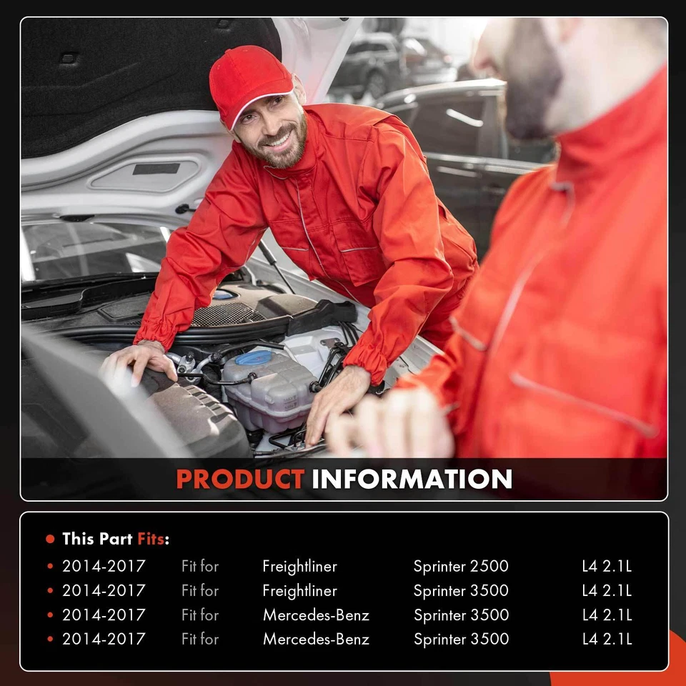 Compresor y embrague de aire acondicionado para Mercedes-Benz Sprinter 2500 3500 2014-2017 2,1 L Foto 3 de 4