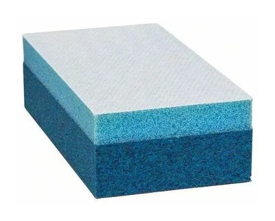 BOSCH - Bloc de ponçage manuel, double face 70 x 125 mm - ref : 2608608586 - Photo 1/2