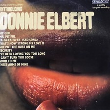 Donnie Elbert Introducing Donnie Elbert Vinyl LP VG/VG PLAY TESTED