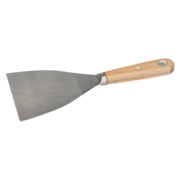 Spachtel Schaber 10 Cm Mit Holzgriff Malerspachtel Trockenbau Verputzen 100Mm