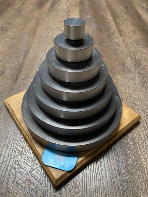 GLASTONBURY SOUTHERN GAGE  GSG MICROMETER SET CALIBRATION 1.000-7.000