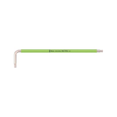 Wera 3950 Edelstahl Sechskant plus Kugelkopf-Inbusschlüssel / Sechskantschlüssel (2,5 mm)