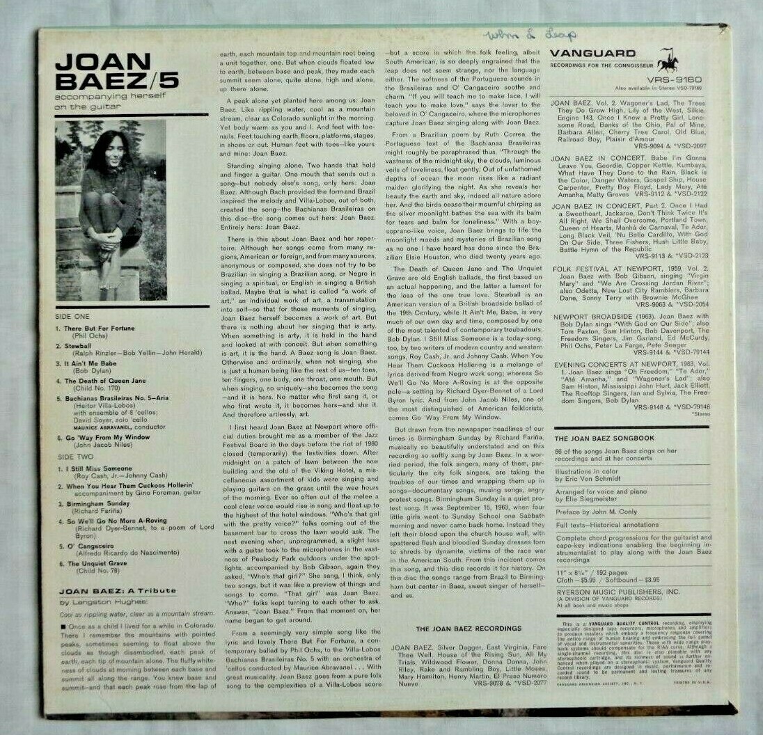 Joan Baez　12㌅レコード Amazon.com: Joan Baez - Noël - 12