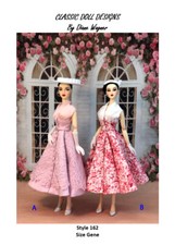 Vestido Gene inspirado en el diseñador 162 estilo costura patrón