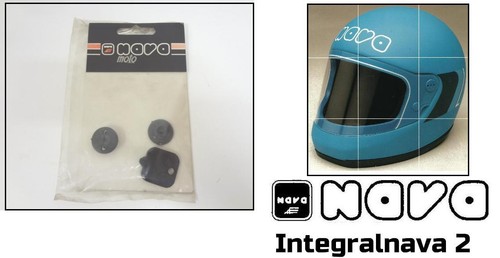 Attacco ricambio attack button hinge clip helmet casco NAVA 2 Integral 2 |  eBay