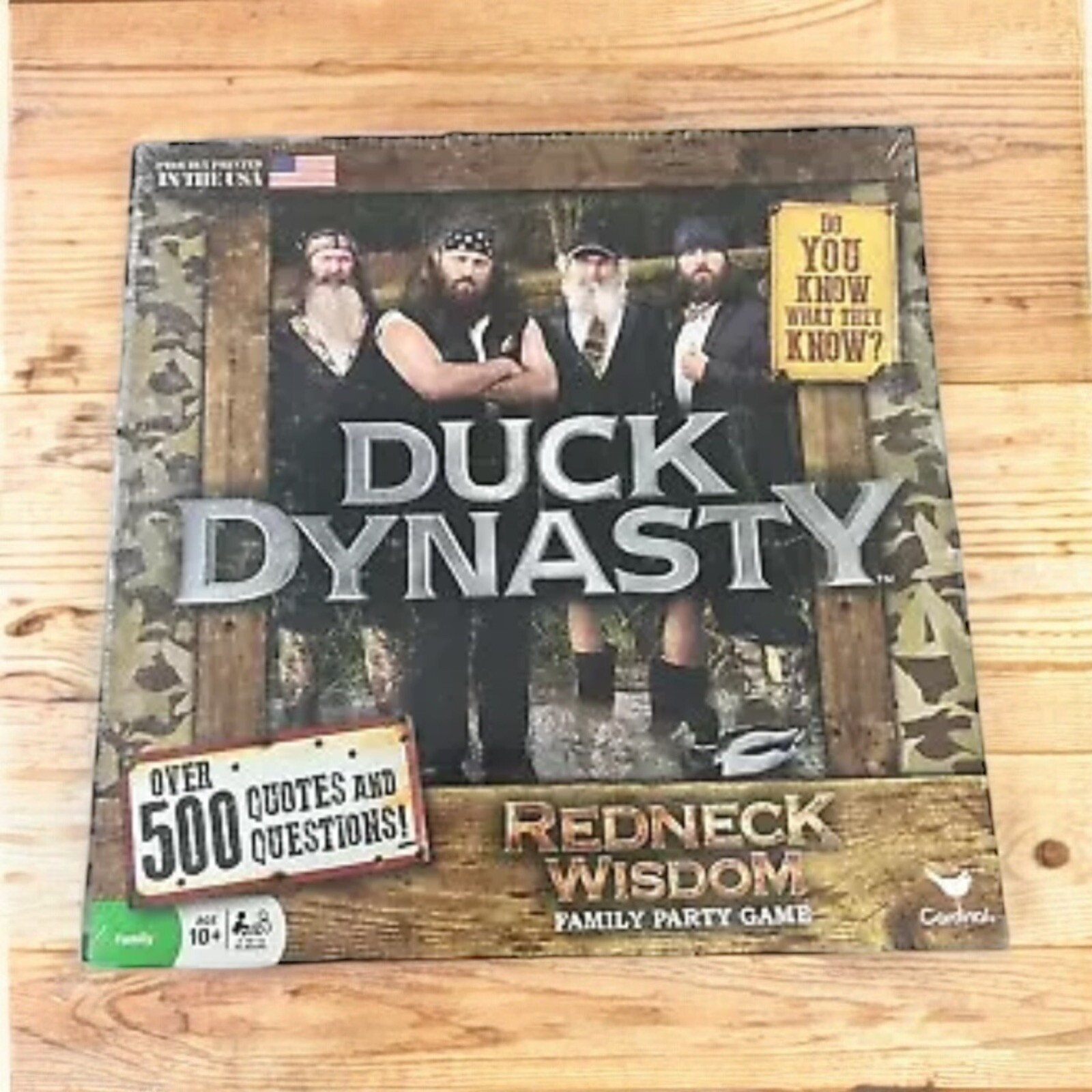 New And Sealed! Duck Dynasty Redneck Wisdom Family Friends Party Board Game