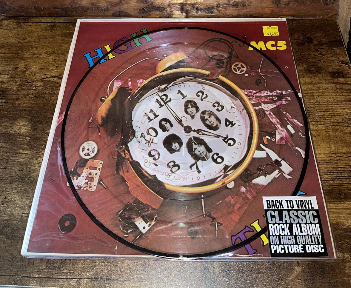Mc5 - High Time - Vinyl Picture Disc - Vintage - Sealed Mc5 - High Time - Vinyl Picture Disc - Vintage - Sealed