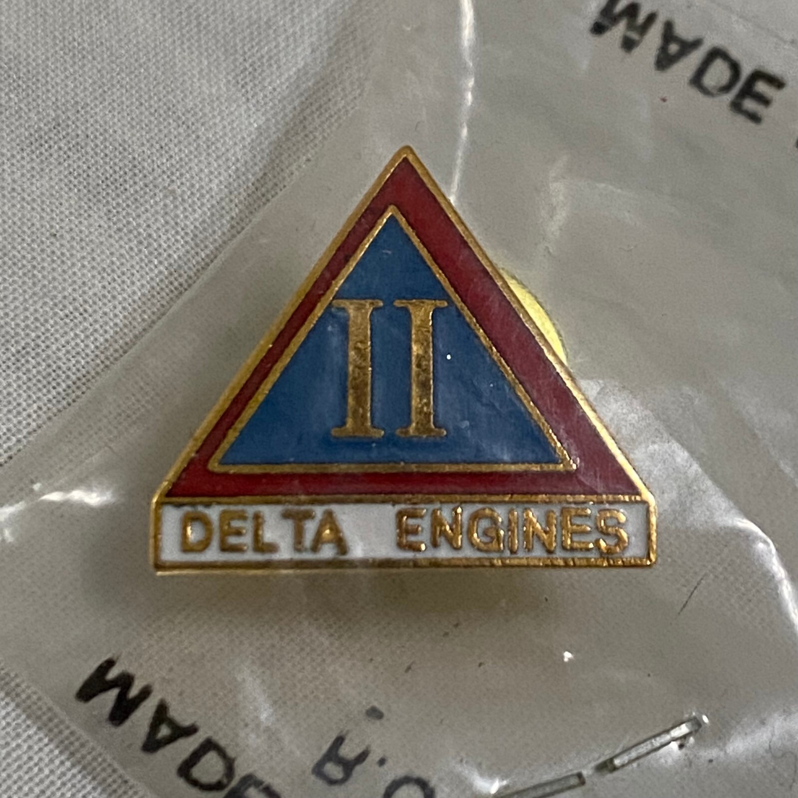 Vintage Delta II Metal Pins & Delta Launch Services Light Up Pin Boeing ...