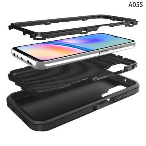 For Samsung Galaxy A53 5G Shockproof Hybrid Hard Heavy Duty Case with Belt Clip - Picture 3 of 8