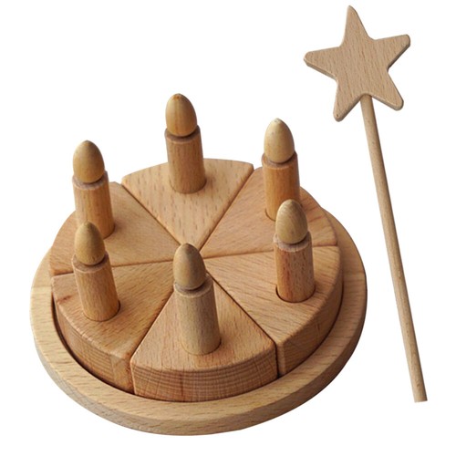 Fairy Stick Decorations Child Pretend Role Play Toy Food Kids Cake