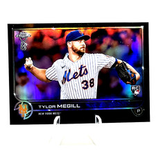 2022 Topps Chrome Ben Baller Tylor Megill RC ROOKIE #103 Mets