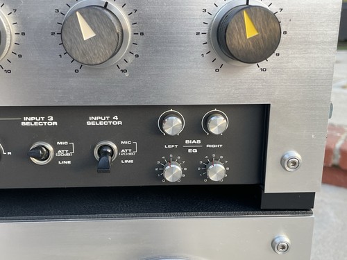 SERVICED Akai PRO-1000 Professional Tape Recorder Reel to Reel & Preamp ...