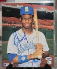 Ken Griffey Jr Autographed 8x10 Photo PSA/DNA & GA COA Seattle Mariners