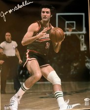 Milw Bucks JON McGLOCKLIN Signed 16x20 Photo #6 AUTO - 1971 NBA Champ