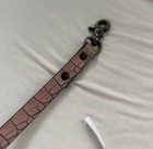 Freebird by Steven Pink Croc-Embossed Leather Dog Leash — photo 6