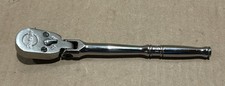 Nos. Snap On Tools Usa Tf72 14 Drive Chrome Standard Handle Flex Head Ratchet Nos. Snap On Tools Usa Tf72 14 Drive Chrome Standard Handle Flex Head Ratchet