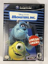 Monsters Inc Scream Arena Nintendo GameCube GC CIB Complete Manual Tested