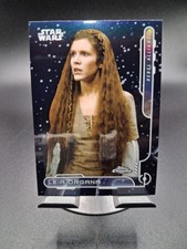 Leia Organa 2024 Topps Chrome Star Wars Rebel Alliance Insert RA-1