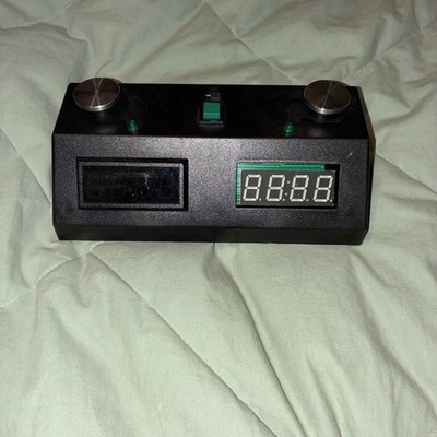 ZMart Fun II Digital Chess Clock - BLACK/GREEN
