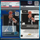 2022 Donruss Optic #236 Jeremy Sochan ROOKIE AUTO BLUE  /49 - PSA 10 GEM MT