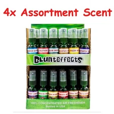 Blunt Effects Blunteffects Spray Concentrated Air Freshener 4 assorted scents
