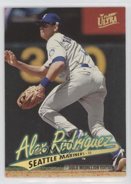 1997 Fleer Ultra Gold Medallion Edition Alex Rodriguez #G126 d4v