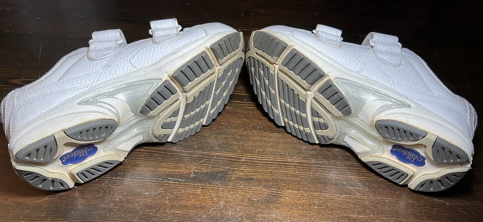 Dr. Zapatos terapéuticos para diabéticos Comfort Winner-X Depth de cuero blanco para hombre 8,5 W Foto 4 de 4