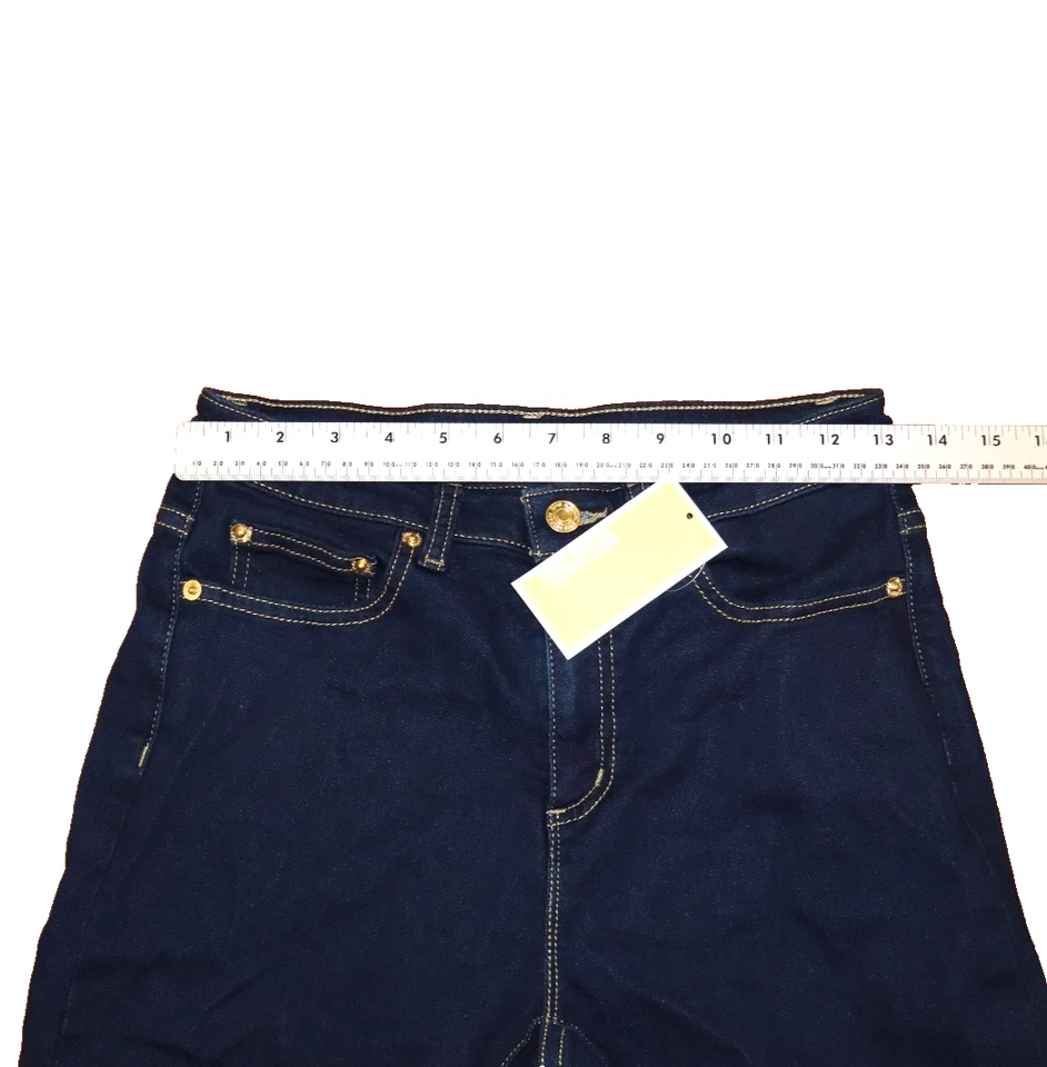 Pantalones de mezclilla ajustados súper elásticos cintura alta Michael Kors talla 4 MICHAEL Foto 4 de 4