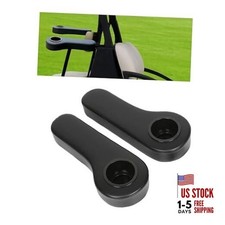 Golf Cart Rear Seat Arm Rest with Universal Cup Drink Holders Set Compatible