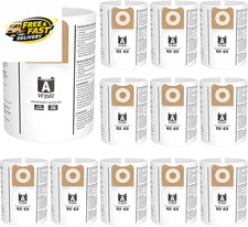 12 Pack 23743 VF3502 Vacuum Bags Compatible with Ridgid 12 to 16 Gallon Wet 