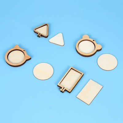 7 Pcs Kreuzstich-Fixierrahmen Für Stickprojekte Stickrahmen Mini Stickzubehör