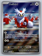 Delibird Holo Illustration Rare ME01: Mega Evolution 152/132 NM