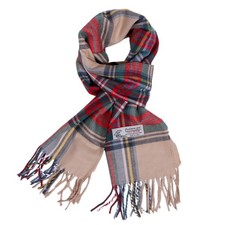 Tartan Plaid Cashmere Feel Classic Soft Luxurious Winter Scarf Men Women Warm