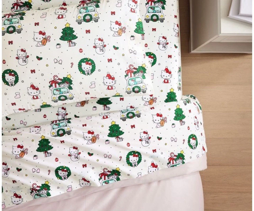 Pottery Barn Hello Kitty Sheet Set