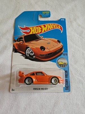 2017 Hot Wheels PORSCHE 993 GT2 Orange 30/365 LITTLE BEND Factory