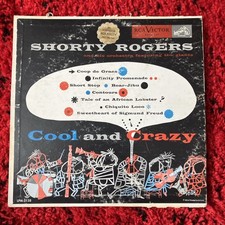Shorty Rogers & The Giants Cool and Crazy RCA LPM-3138 MONO 10" Marty Paich 1954