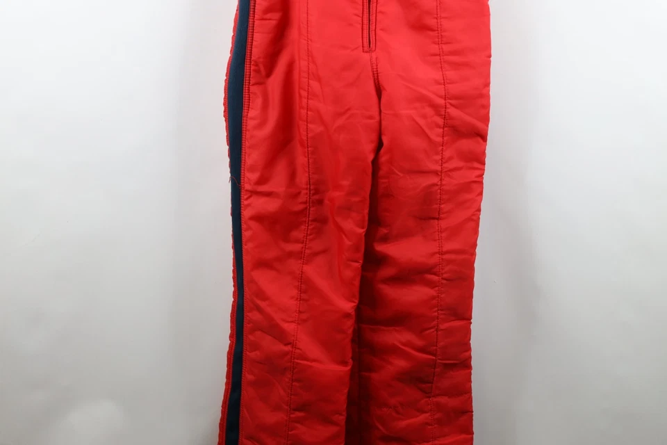 De colección Años 70 Niños 16 Rayas Bloque de Color Aislado Esquí Snowboard Nieve Pantalones Mono Foto 4 de 4