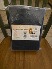 LUXOTON Carbon Filters For Litter Robot 3 - 12 Filters / 1- 12 Pack New