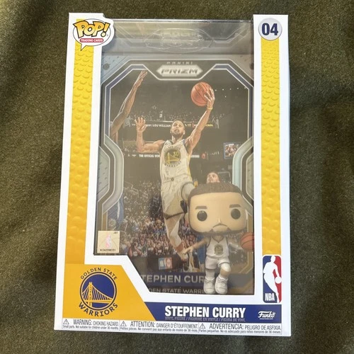 Funko Pop! Trading Cards NBA  Prizm  Golden State Warriors - Steph Curry #04