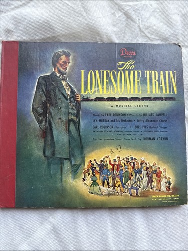 The Lonesome Train (A Musical Legend) Vinyl Record - Abraham Lincoln - Picture 1 of 5