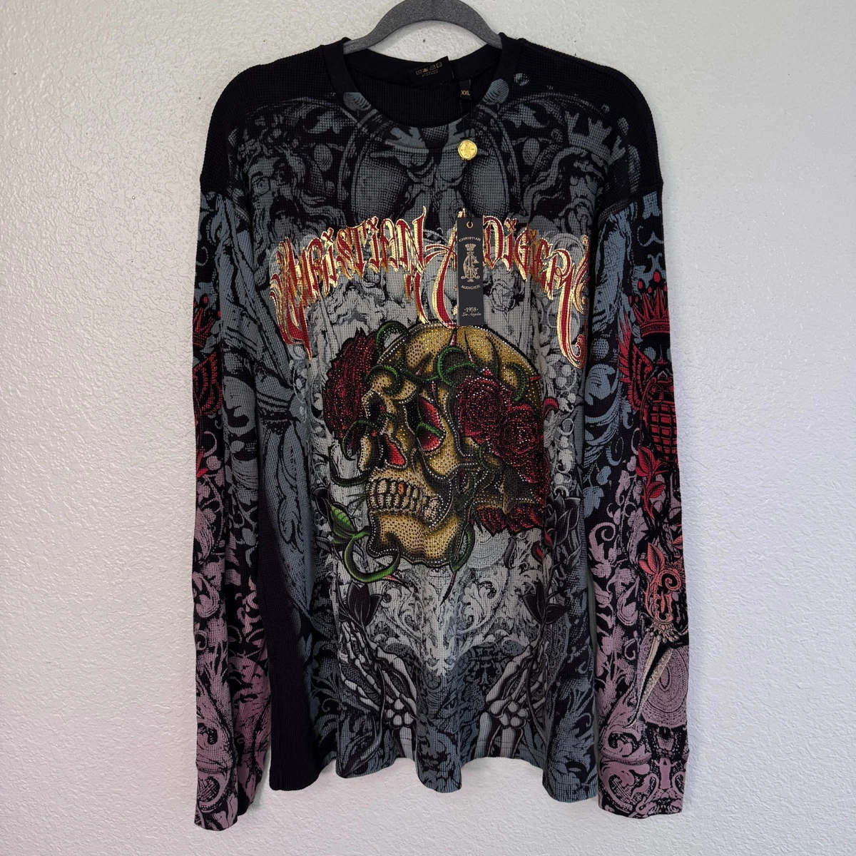 Christian Audigier Shirts for Men for sale | eBay