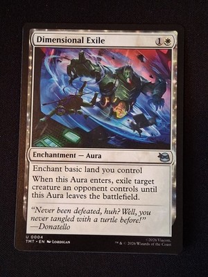 Dimensional Exile - TMT - UNC - NM - Magic the Gathering - MTG