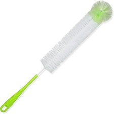 LiKee Super-Long 18" Bottle Cleaning Brush, Extra-Large 2.5  Wide Green