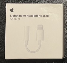 Apple Lightning To 3.5mm Headphone Jack A1749 - Lot of 2 see description