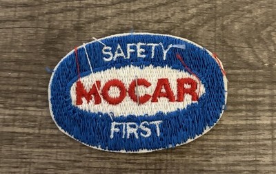 Vintage MOCAR Safety First Company Logo Patch